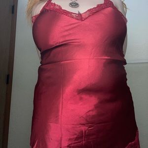 Vintage red Avid Love slip dress